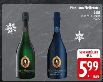 Edeka Fürst von metternich sekt Angebot
