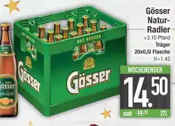 Edeka Gösser natur-radler Angebot