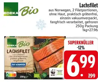 Edeka Edeka bio lachsfilet Angebot
