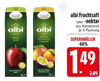 Edeka Albi apfel klar Angebot