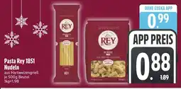 Edeka Pasta rey 1851 nudeln Angebot