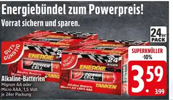 Edeka Gut & günstig alkaline-batterien Angebot