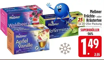 Edeka Meßmer früchte- oder kräutertee Angebot
