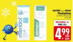 Edeka Meridol oder elmex mundspülung Angebot