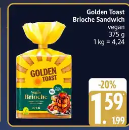 Marktkauf Golden toast brioche sandwich Angebot