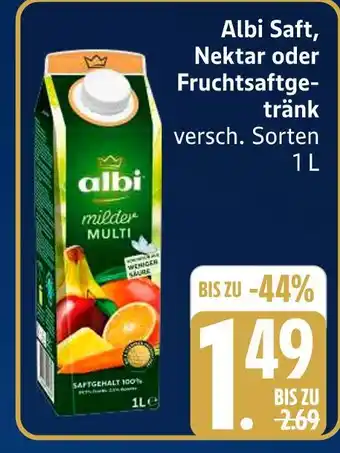 Marktkauf Albi saft, nektar oder fruchtsaftgetränk Angebot