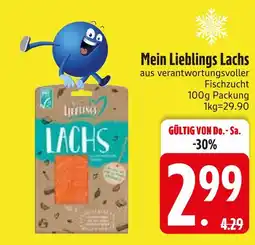 Edeka Mein lieblings lachs Angebot