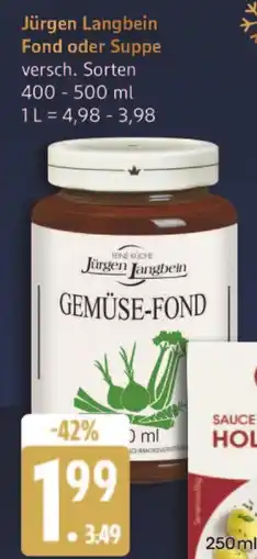 Marktkauf Jürgen langbein fond oder suppe Angebot
