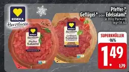 Edeka Edeka herzstücke pfeffer salami Angebot