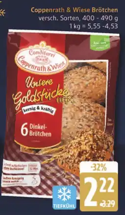 Marktkauf Coppenrath & wiese unsere goldstücke dinkel-brötchen Angebot
