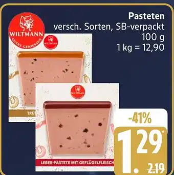 Marktkauf Wiltmann pasteten Angebot