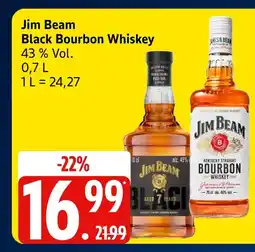 Marktkauf Jim beam black bourbon whiskey Angebot