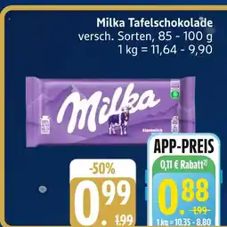 Marktkauf Milka tafelschokolade Angebot