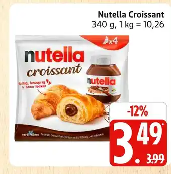 Marktkauf Nutella croissant Angebot
