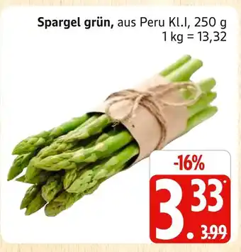 Marktkauf Spargel grün Angebot