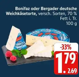 Marktkauf Bonifaz deutsche weichkäsetorte Angebot