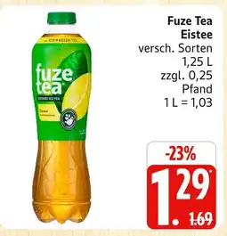 Marktkauf Fuze tea eistee Angebot