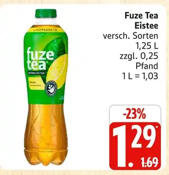 Marktkauf Fuze tea eistee Angebot