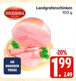 Marktkauf Binckebanck landgrafenschinken Angebot