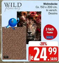Marktkauf Wild wohndecke Angebot