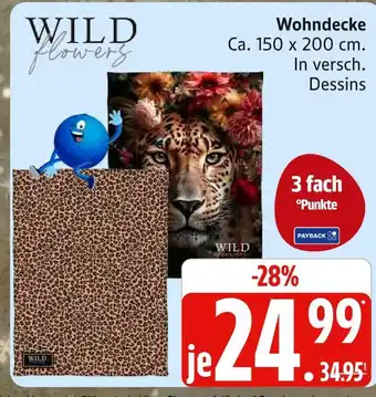 Marktkauf Wild wohndecke Angebot
