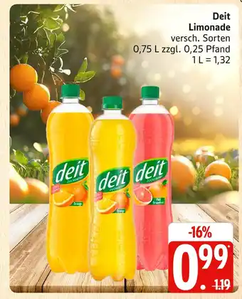 Marktkauf Deit limonade orange Angebot