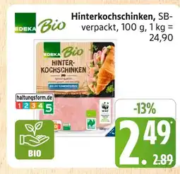 Marktkauf Edeka bio hinterkochschinken Angebot