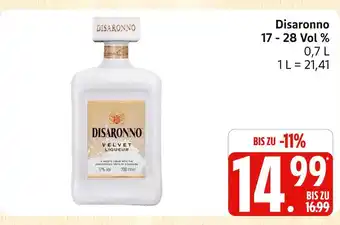 Marktkauf Disaronno velvet liqueur Angebot