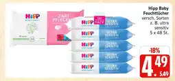 Marktkauf Hipp baby feuchttücher zart pflegend Angebot