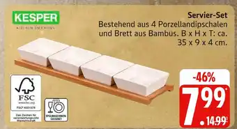 Marktkauf Kesper servier-set Angebot