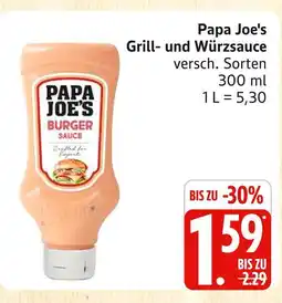 Marktkauf Papa joe's grill- und würzsauce Angebot