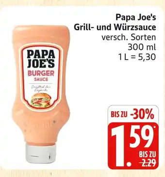 Marktkauf Papa joe's grill- und würzsauce Angebot