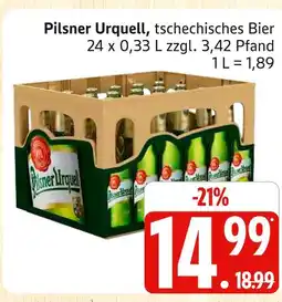 Marktkauf Pilsner urquell bier Angebot