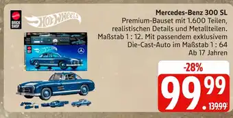 Marktkauf Hot wheels mercedes-benz 300 sl premium-bauset Angebot