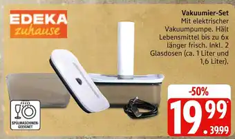 Marktkauf Edeka zuhause vakuumier-set Angebot