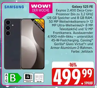 Marktkauf Samsung galaxy s25 fe Angebot