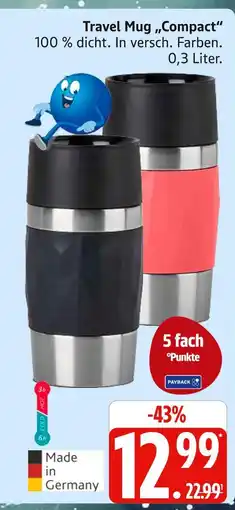 Marktkauf Travel mug compact Angebot