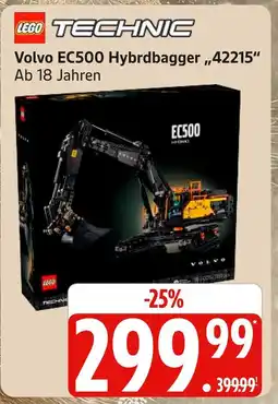Marktkauf Lego volvo ec500 hybridbagger 42215 Angebot