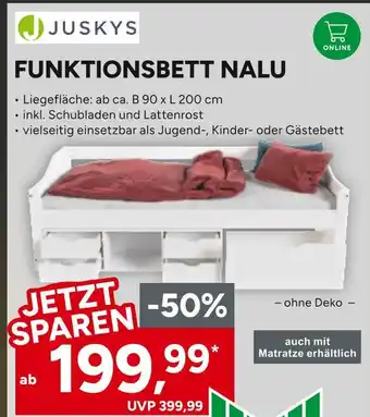 Marktkauf Juskys funktionsbett nalu Angebot