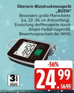 Marktkauf Medisana oberarm-blutdruckmessgerät bu516 Angebot