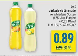 diska Deit zuckerfreie limonade orange Angebot