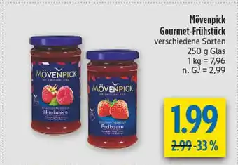 diska Mövenpick gourmet-frühstück himbeere Angebot
