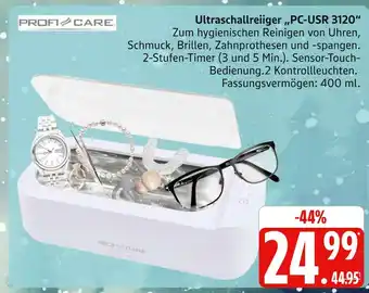 Marktkauf Profi care ultraschallreiniger pc-usr 3120 Angebot