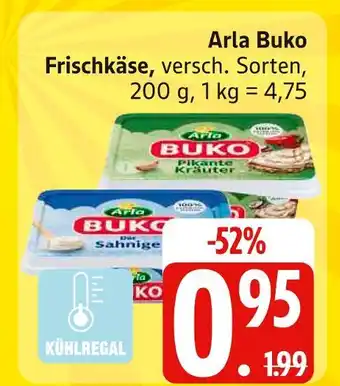 Edeka Arla buko pikante kräuter Angebot