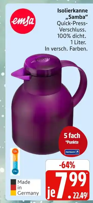 Marktkauf Emsa isolierkanne samba Angebot