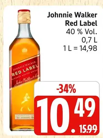 Marktkauf Johnnie walker red label Angebot