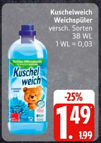 Edeka Kuschelweich weichspüler Angebot