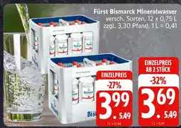 Edeka Fürst bismarck mineralwasser Angebot