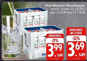 Edeka Fürst bismarck mineralwasser Angebot