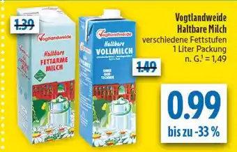 diska Vogtlandweide haltbare fettarme milch Angebot